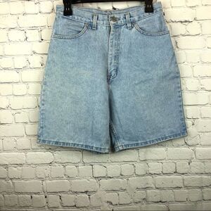 Faded Glory Light Blue High Waist Women's Shorts